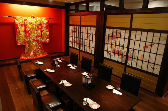 Mang dấu ấn xứ Phù Tang vào thiết kế nhà hàng