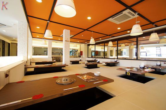 Thiết kế nhà hàng nướng sang trọng, cuốn hút